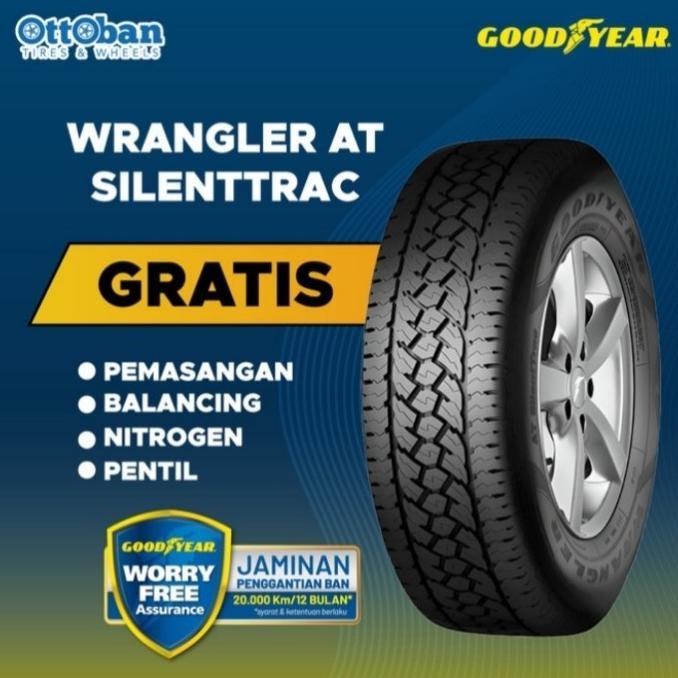 Ban Mobil GOODYEAR WRANGLER AT Silenttrac 225 65 R17 102T OWL