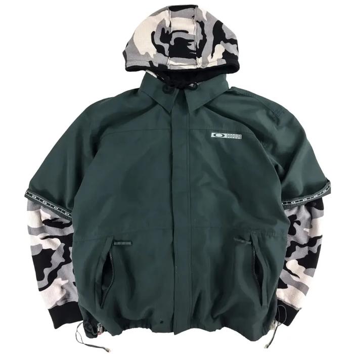 2000s Oakley Software Technical Zip Up Shirt
