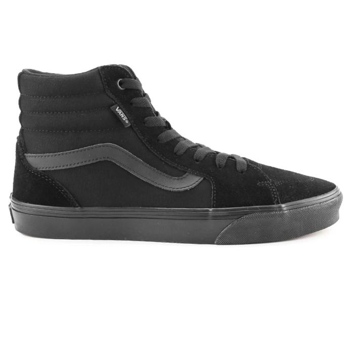 Vans Filmore High Suede Canvas Black Black