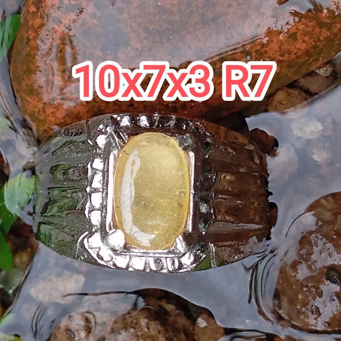 batu yellow safir/batu permata /batu akik /batu safir