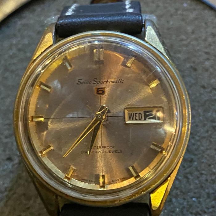 preloved jam seiko sportmatic
