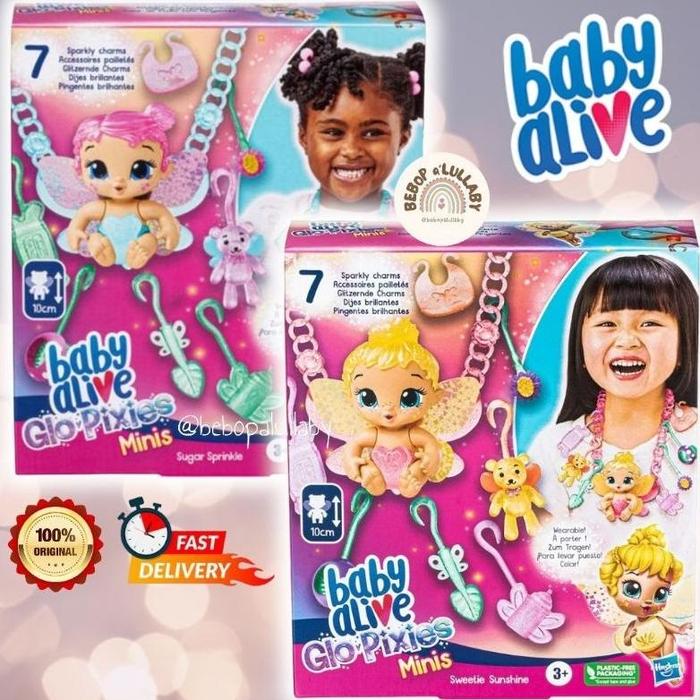 BABY ALIVE GLO PIXES MINIS KIDS NECKLACE ORIGINAL KALUNG ANAK BONEKA MINI AKSESORIS