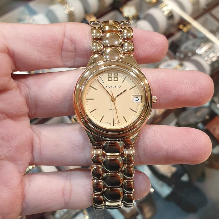 2nd Jam Tangan Wanita Givenchy Quartz 31x35mm Fulloriginal Normal Jam&Box Pengganti