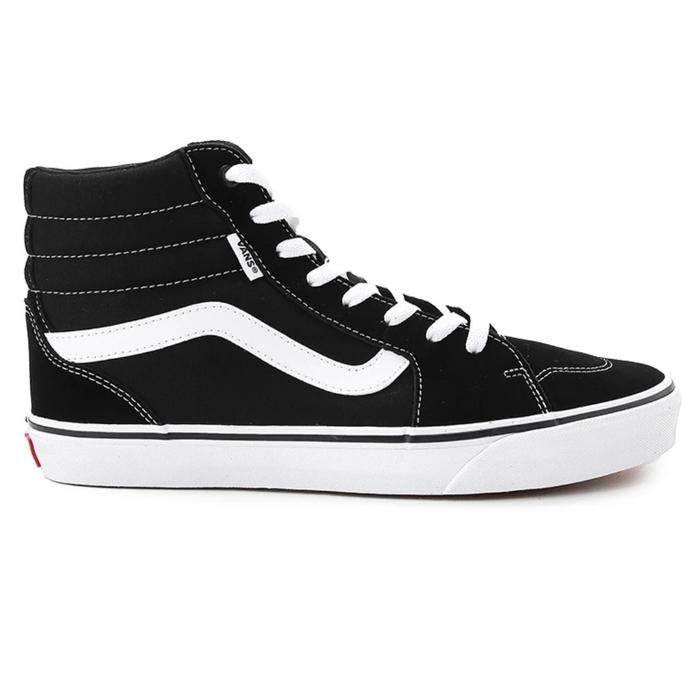 Vans Filmore High Suede Canvas Black True White