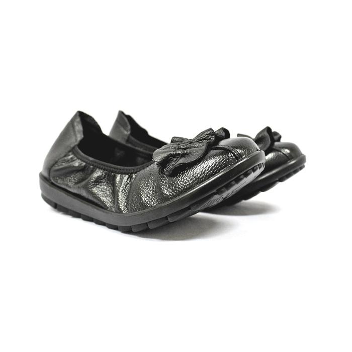 Rohde Ladies 7106 Sepatu Flat Shoes Wanita Warna Hitam Dan Coklat Original Kulit Asli