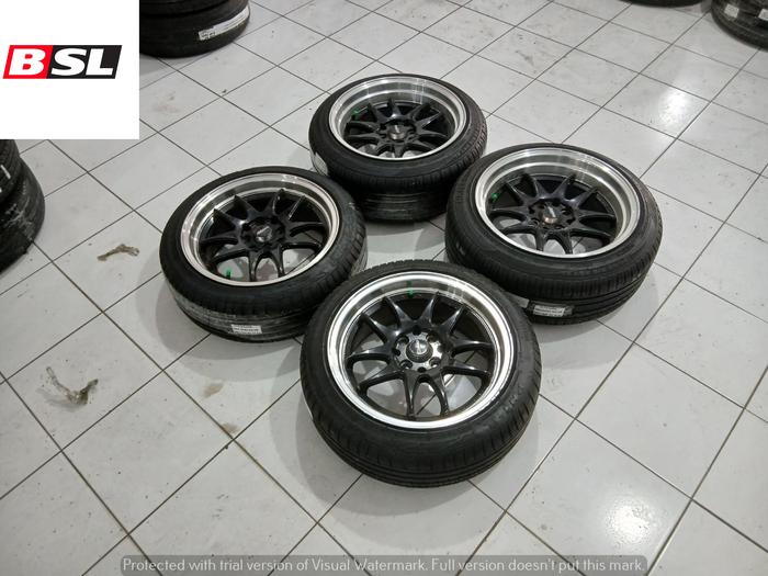 JUAL VELG CELONG MODEL ASTRO R16X7/8 8X100/114 ET 28/35 B/P + PHI (2) ZEETEK (2) (2024) 185 50 R16  