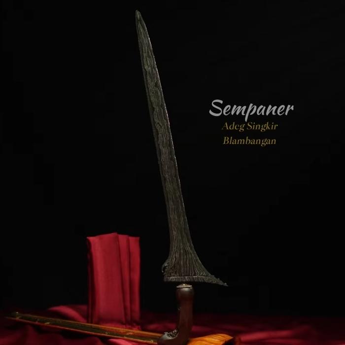 Keris Sempaner Pamor Adeg Singkir Asli Blambangan