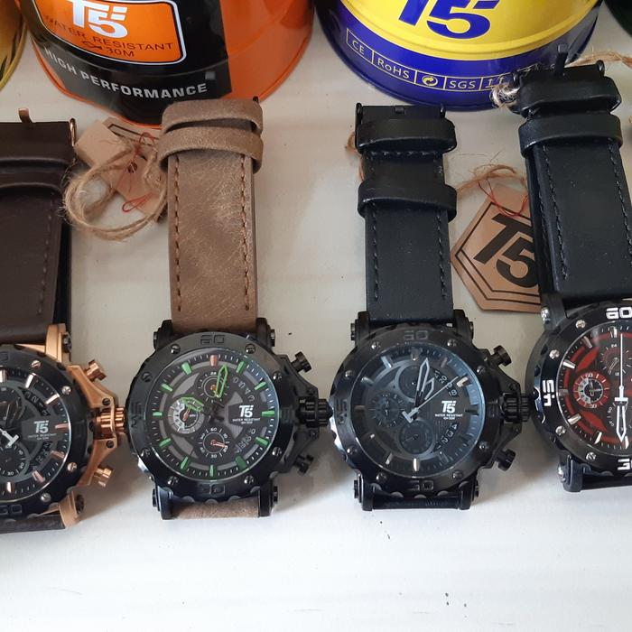 Jam Tangan Pria T5 H 3641 G Original