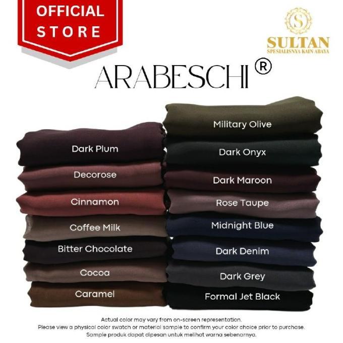Bestseller 50Cm Sifon Arabeschi Bahan Cadar Kain Abaya Sultan