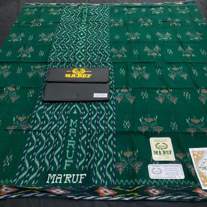 sarung goyor tenun ma'ruf mst bahan mesres