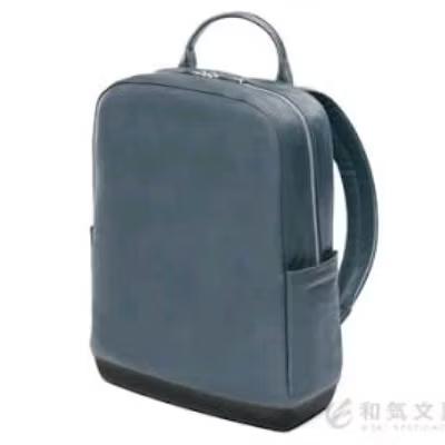 Moleskine Leather Backpack/Bagpack Grey (tas ransel pria/tas punggung pria)