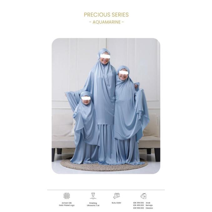 MUKENA PRECIOUS SERIES (ADULT / TEEN / CHILD PRAYER SET) - PPM
