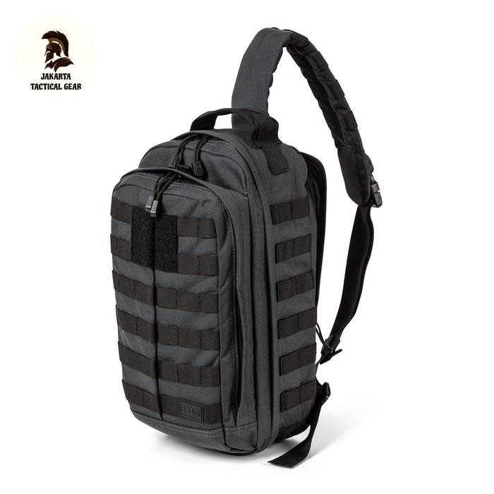 Jakarta Tactical Gear Tas Tactical Selempang 511 RUSH MOAB 8 Sling Bag Original 13L dengan Kompartem