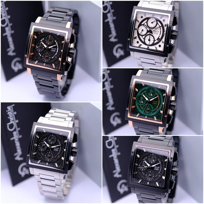 Jam Tangan ALEXANDRE CHRISTIE AC 6182 MC Alexander Cristie Pria Original