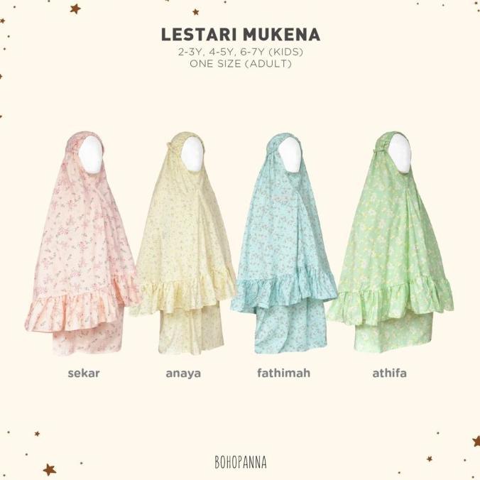 Bohopanna Lestari Mukena Mommy - Mukena Dewasa Mommy