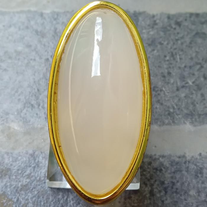 Natural Batu Cempaka Milky Kristal