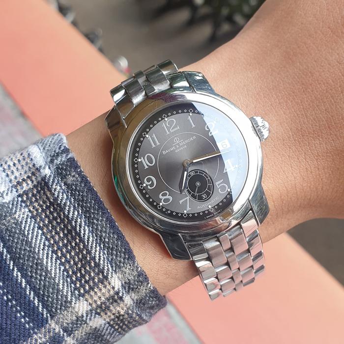 2nd Jam Tangan Baume&Mercier Geneve Automatic Fulloriginal Normal Jam&Box Pengganti