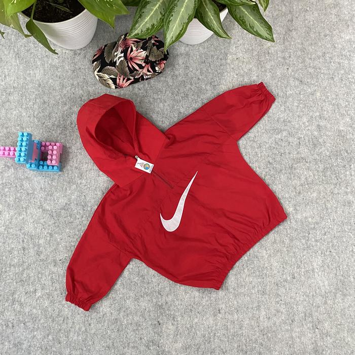 Jacket lightweight oversize anak Nike big logo keren