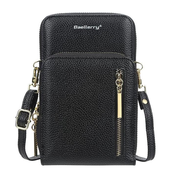 BAELLERRY Tas HP Wanita Selempang Dompet HP Multifungsi Tas HP Wanita Import Dompet Wanita Baellerry