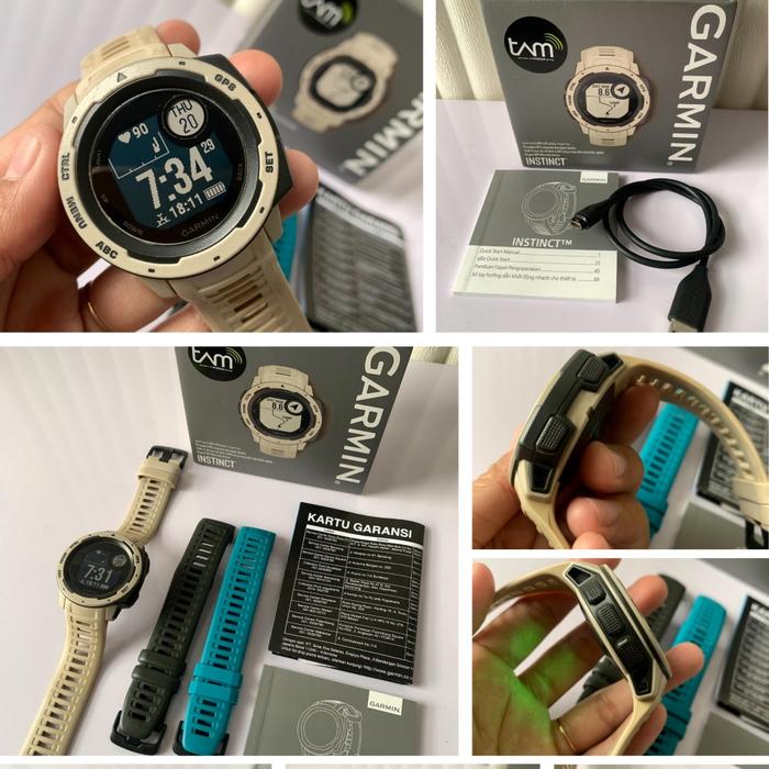 jam tangan GARMIN INSTINCT TUNDRA ORIGINAL
