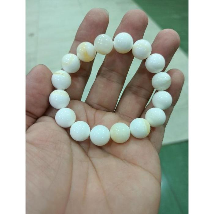 Gelang Kulit Kerang Garis Emas