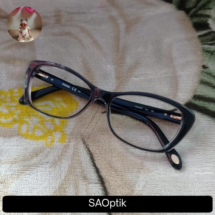 kacamata frame Fossil FOS6057 pria wanita