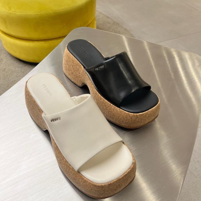 Sandal wanita wedges pedro original .10