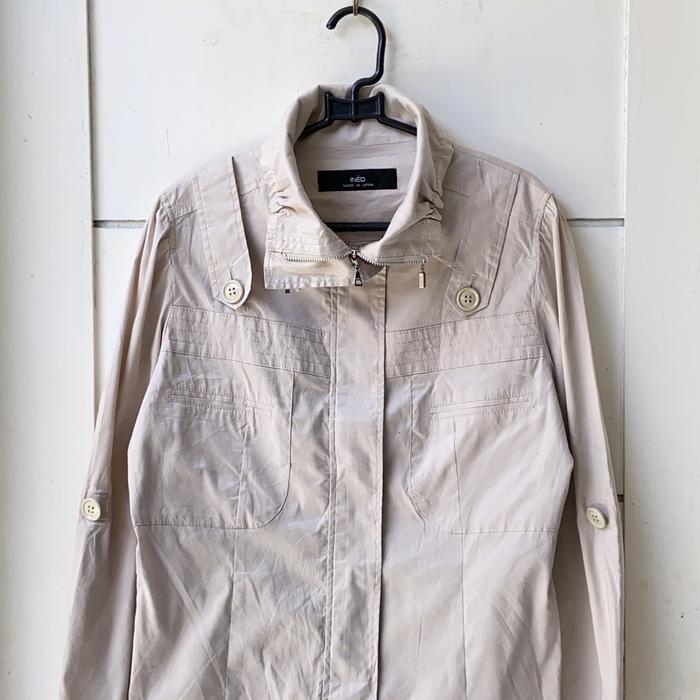 INED Yohji Yamamoto Beige Zipper Jacket