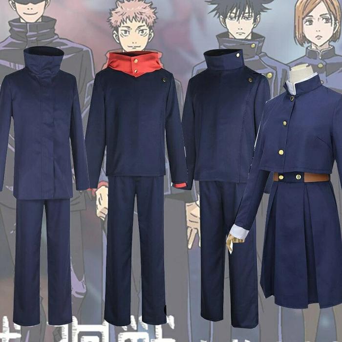 Kostum Anime Jujutsu Kaisen Gojo Satoru Yuji Itadori