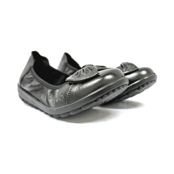 Rohde Ladies 7107 Sepatu Flat Shoes Wanita Warna Hitam Dan Cokelat Original Kulit Asli