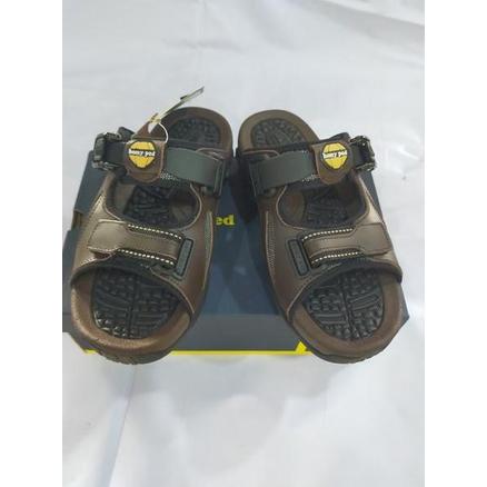 Tergacor Sandal kulit pria merk Homyped MA-2032 kopi original Terbaik