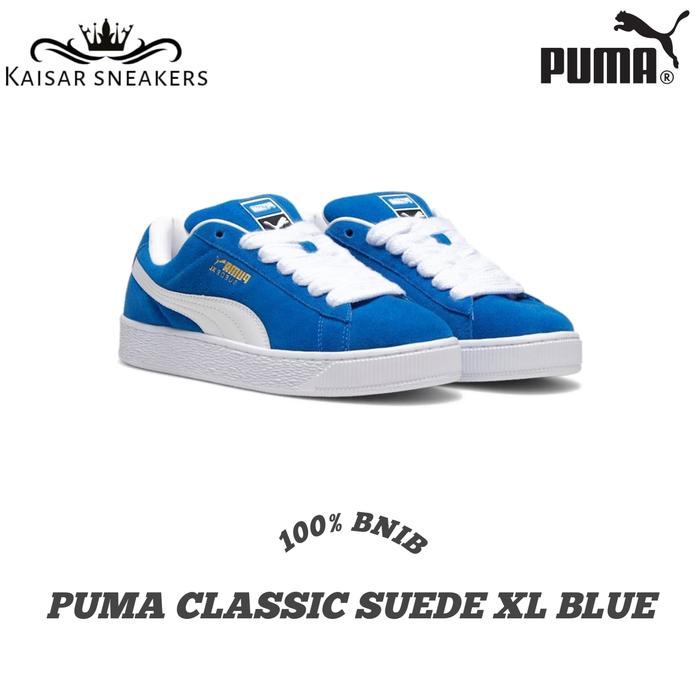 Sepatu PUMA Classic Suede XL Blue