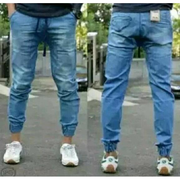 Tergacor Joger jeans pria - celana joger jeans premium - joger premium - joger jeans murah Terbaik