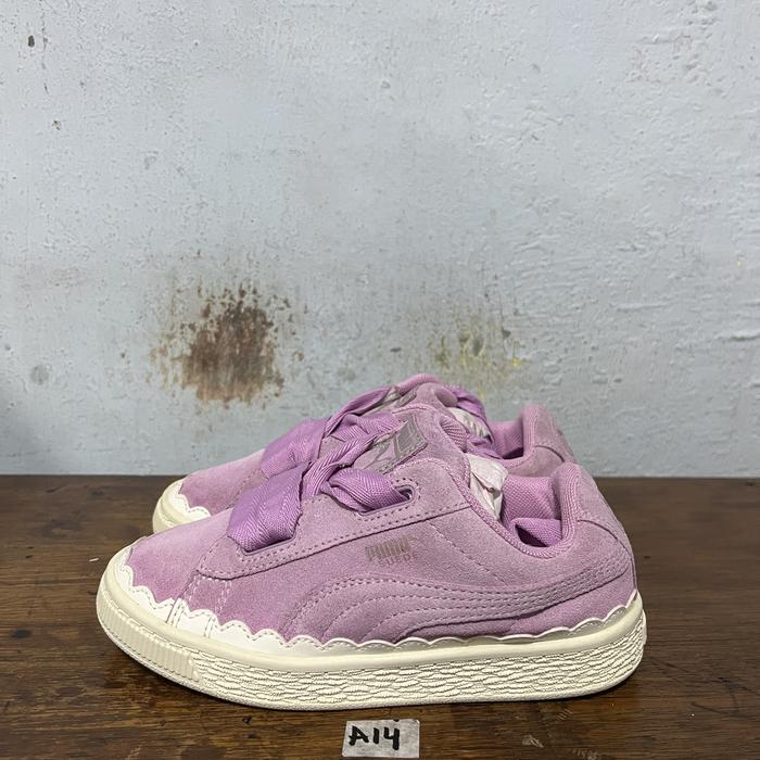 Sepatu anak second ori puma suede heart size 30