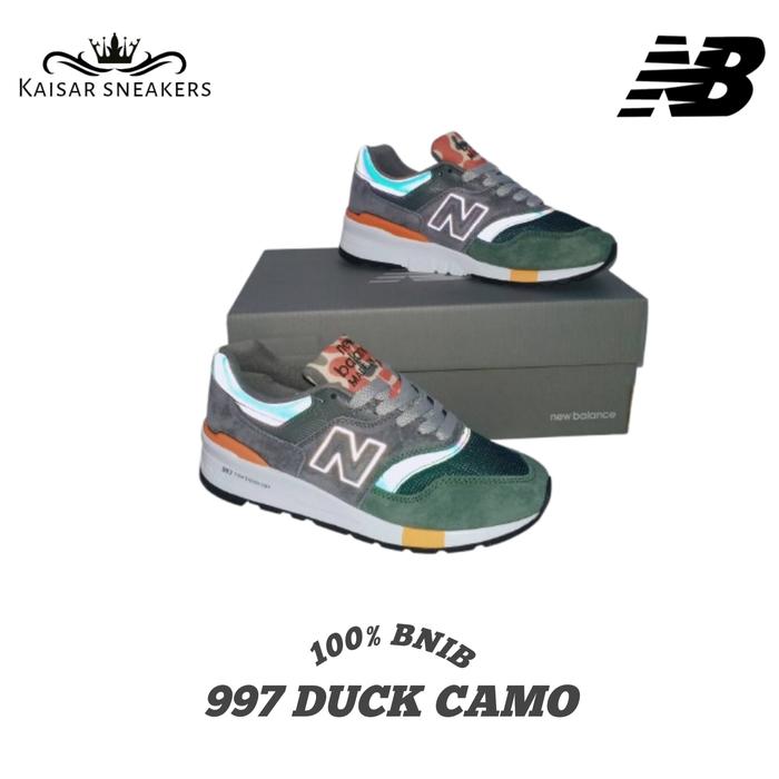 Sepatu NEW BALANCE 997 DUCK CAMO Grey Green