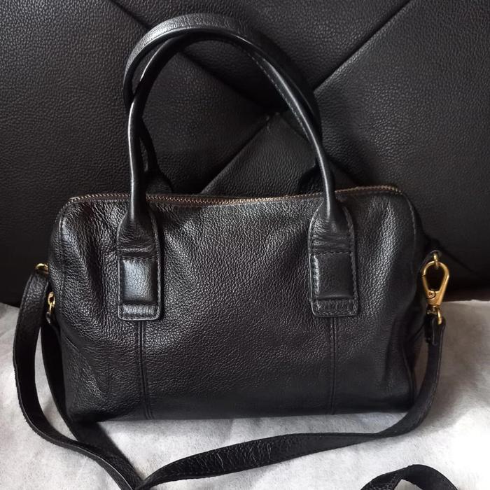 preloved kate spade pabbled leather