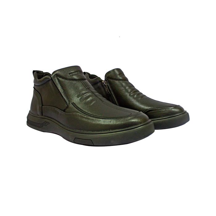 Rohde Men 7207 Sepatu Boots Semi Formal Pria Warna Hitam Dan Cokelat Original Kulit Asli