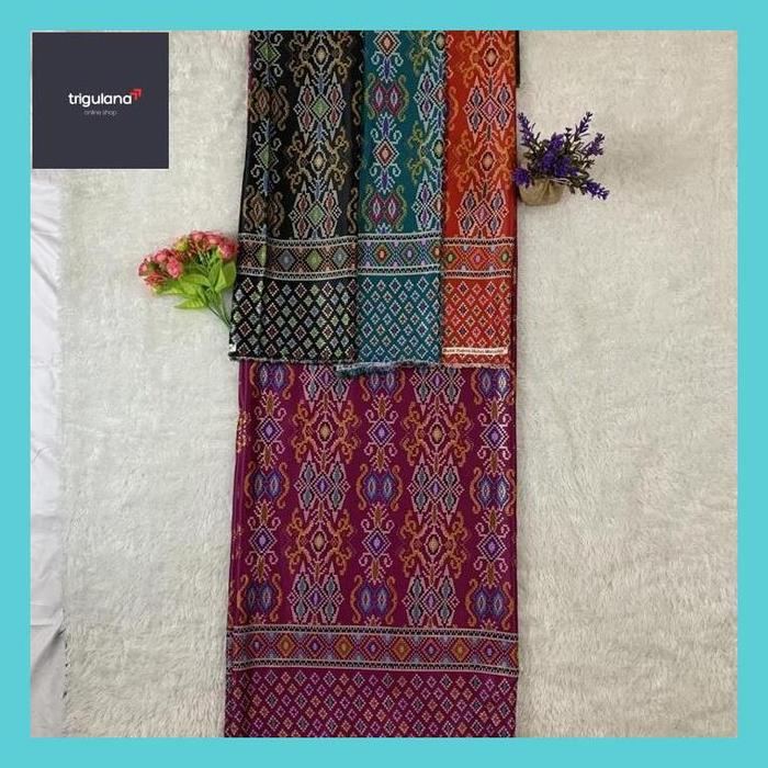 TRG_ BATIK SUTRA FOIL HALUS MOTIF SONGKET (PER 0.5M) LEBAR 1.15M BISA SERAGAM , GAMIS BAHAN PREMIUM