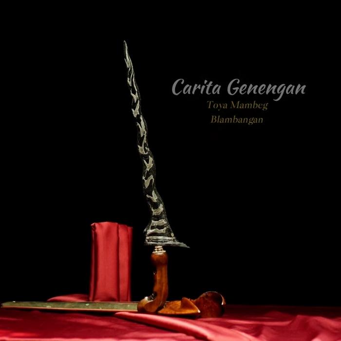 Keris Carita Genengan Pamor Toya Mambeg Asli Blambangan Sepuh