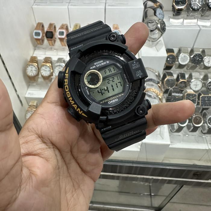 Jam Tangan Gshock DW-8200 BM- 1T Frogman Rubber Digital Limited Edition Original