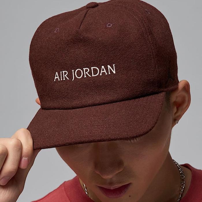 Topi Jordan Pro Unstructured 5-Panel Hat Brown HQ9221-227