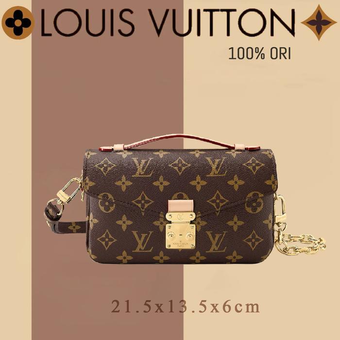 [100% ОRl] LV East West Metis/Tas Wanita/Tas Selempang/ Bahu Wanita/tas kuliah wanita [Box + dust ba