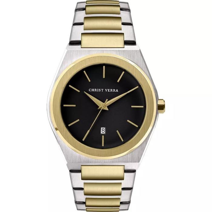 Jam Tangan Pria Christ Verra CV 10985G-13 BLK Original