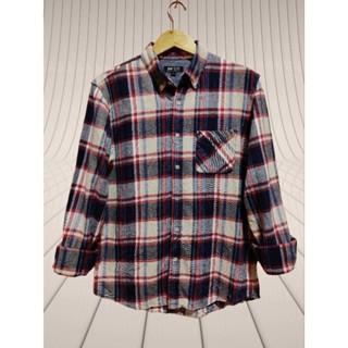 Kemeja Flanel Beams Heart Japan Original Second Size M