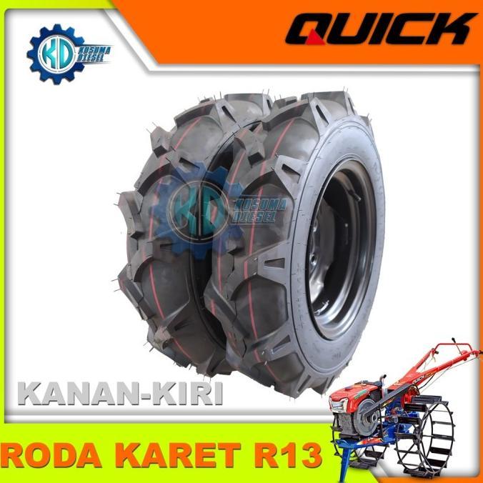 Rubber Tire Ring 13 Sub Group - L R - KANAN KIRI - RODA KARET RING 13 - RODA KARET TRAKTOR G1000,BOX