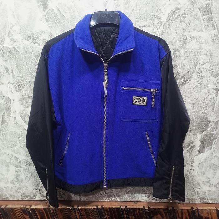 jaket pria model harington MAYPOLE tebal casual 2warna bagus sz XXL jumbo