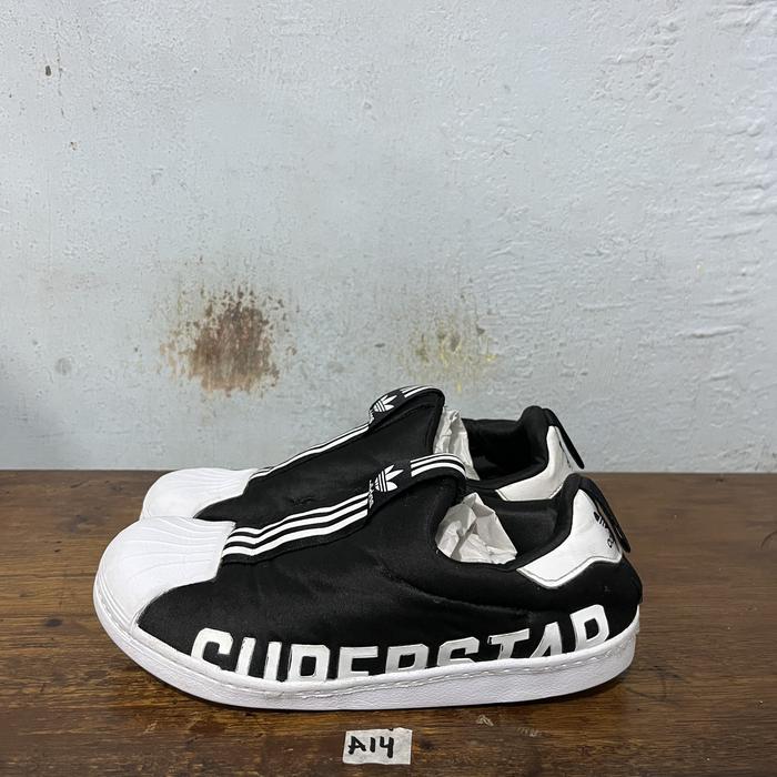 Sepatu anak second ori adidas superstar 360 slip on size 34