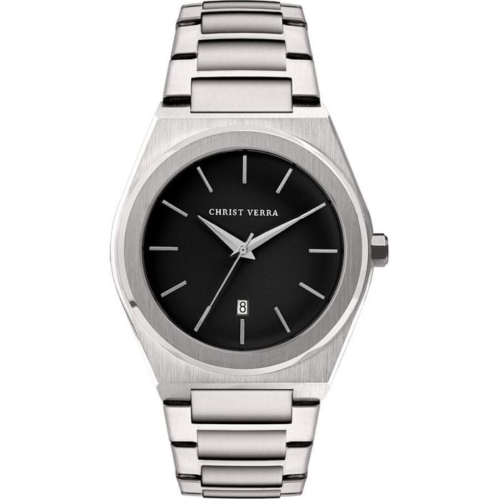 Jam Tangan Pria Christ Verra CV 10985G-11 BLK Original