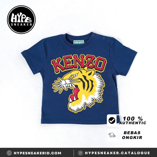 Kaos KENZO TIGER YELLOW NAVY KIDS Tshirt 100% ORIGINAL