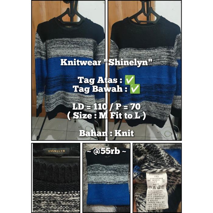 #Thrift - Knitwear "Shinelyn" @55K
